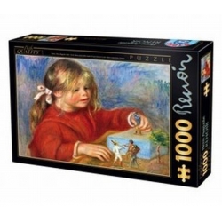 Claude Renoir podczas zabawy niedzielnej, Pierre Auguste Renoir