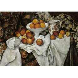 Martwa natura z jabłkami i pomarańczami, Paul Cezanne