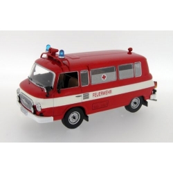 Barkas B1000 Feuerwehr 1970 (czerwony z białym pasem)