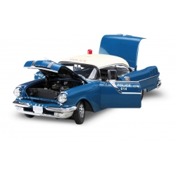 Pontiac Star Chief Hard Top 1955 - Police Car - Nassau County Police Department (Blue / White)