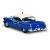 Pontiac Star Chief Hard Top 1955 - Police Car - Nassau County Police Department (Blue / White)