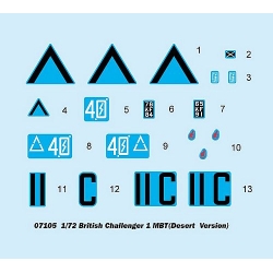 British Challenger 1 MBT (wersja pustynna)
