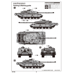 British Challenger 1 MBT (wersja pustynna)